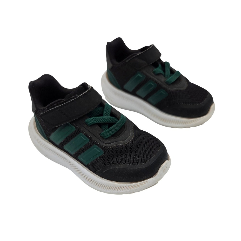 Adidas X PLRPATH EL I Kids Sneakers Black Green Cloudfoam 6K JQ1949 Sample